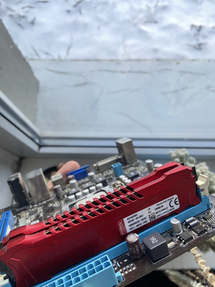 Комплект Материнська плата p8h61-mx usb 3