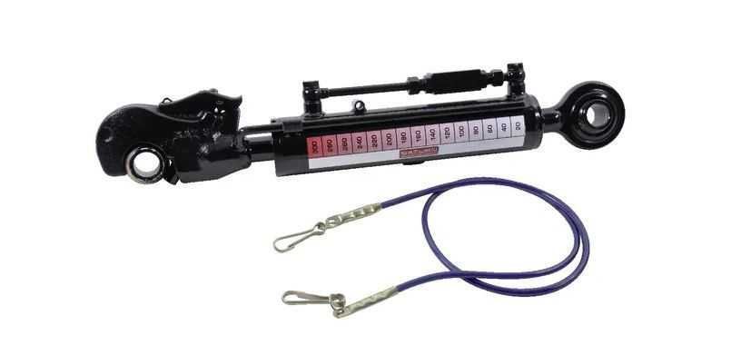 Łącznik górny hydrauliczny z hakiem 630 mm kat. 3