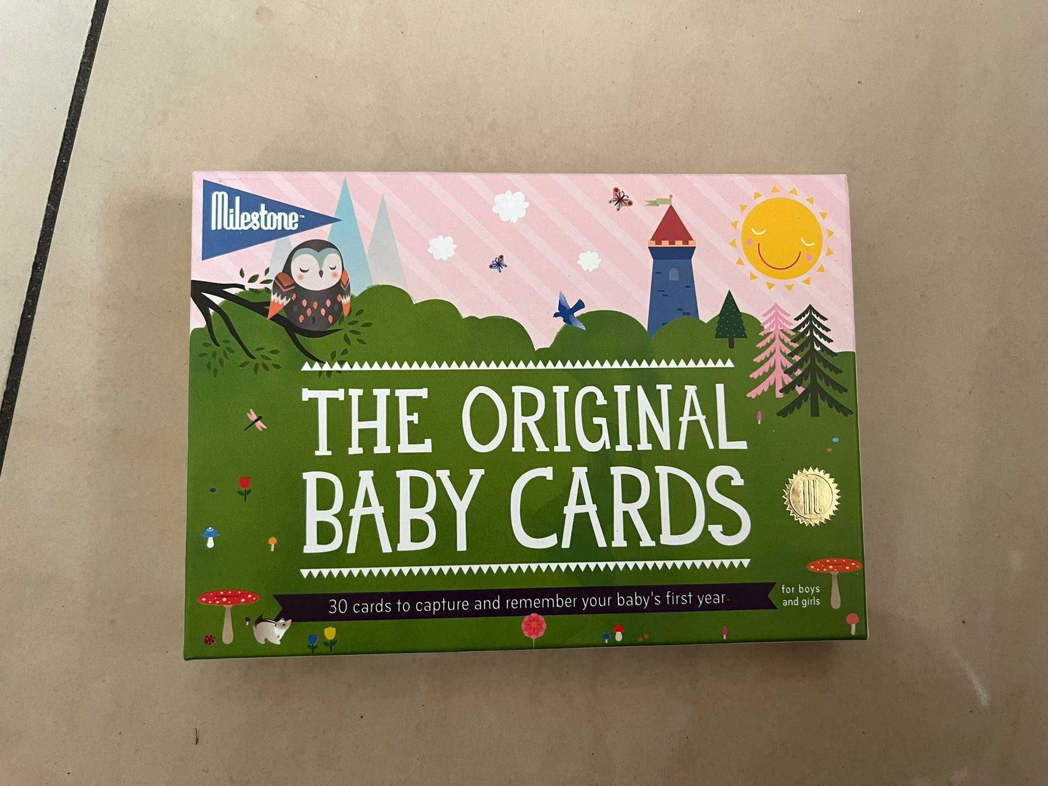 Karty pamiątkowe dla dzieci Pierwszy rok Baby Cards