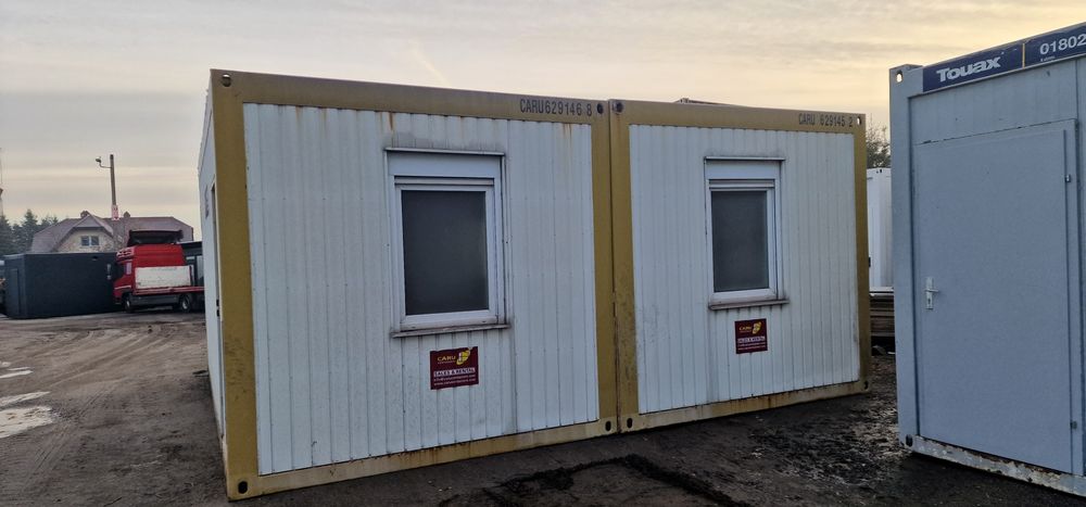 Kontener podwójny salka DUO biurowy socjalny 36m²