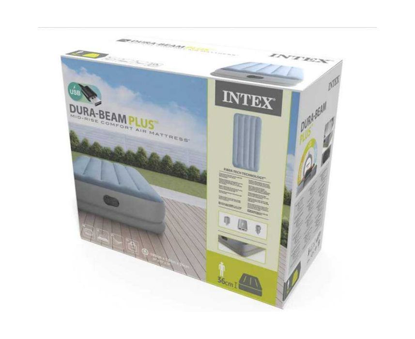 Ліжка Intex з насосом - ваш зручний та якісний сон за невеликі гроші