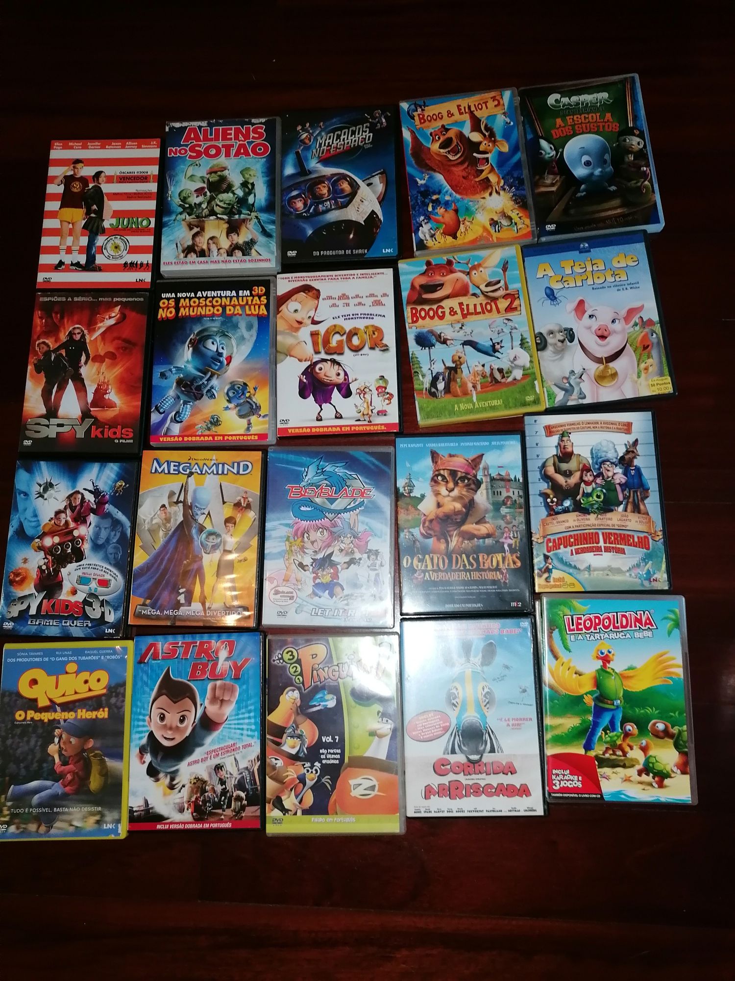 Filmes infantis DVD originais 35 unidades