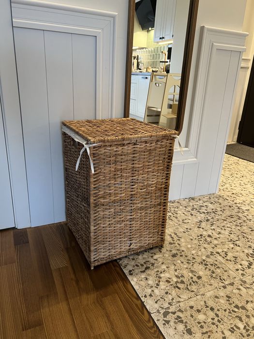 IKEA branas Kosz na pranie rattanowy wiklinowy