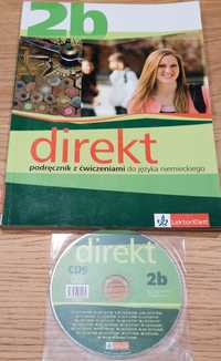 Direkt 2B podręcznik z ćwiczeniami I płytą. Język niemiecki