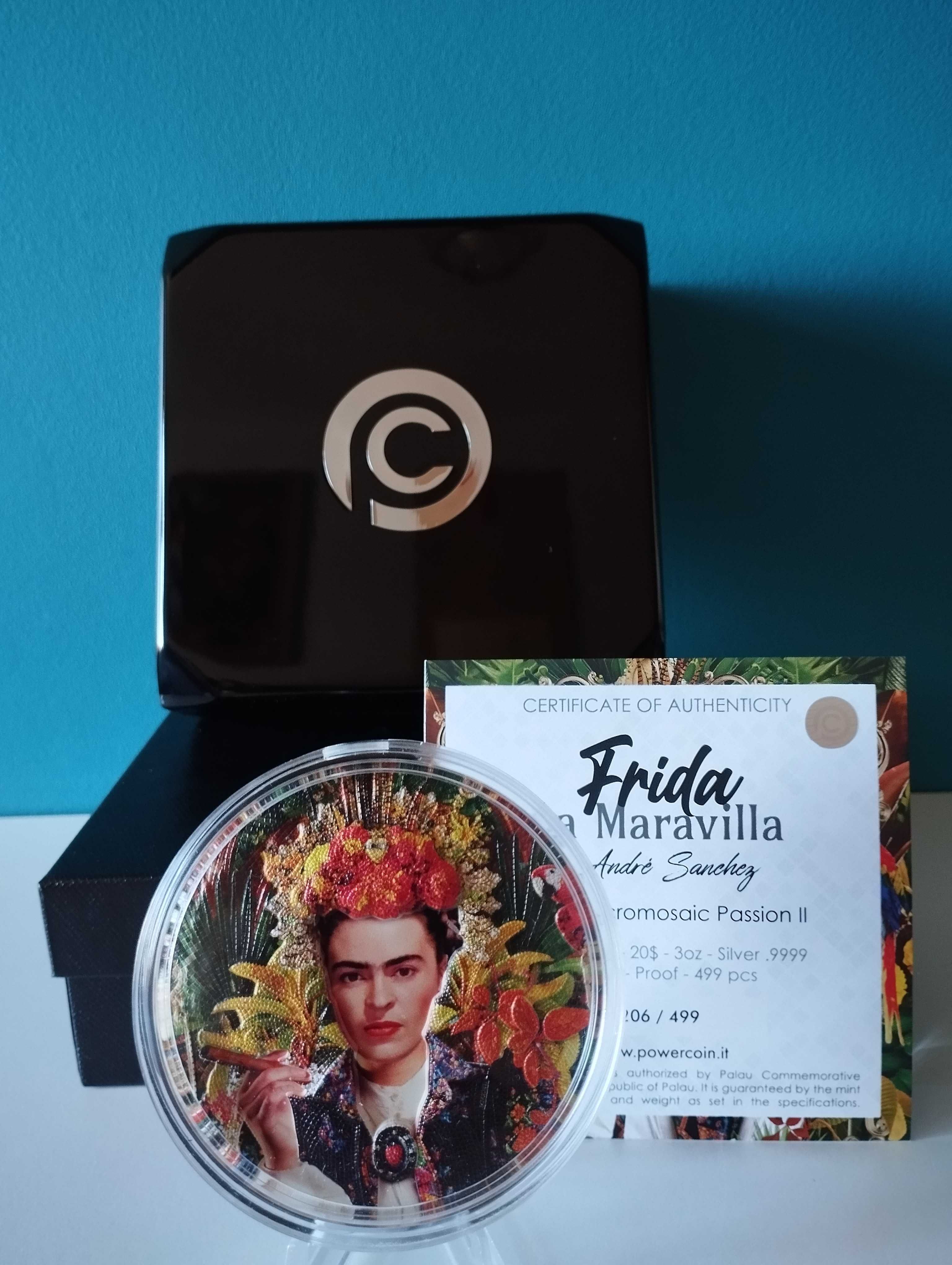 FRIDA KAHLO LA MARAVILLA Great Micromosaic Passion II Palau 2023