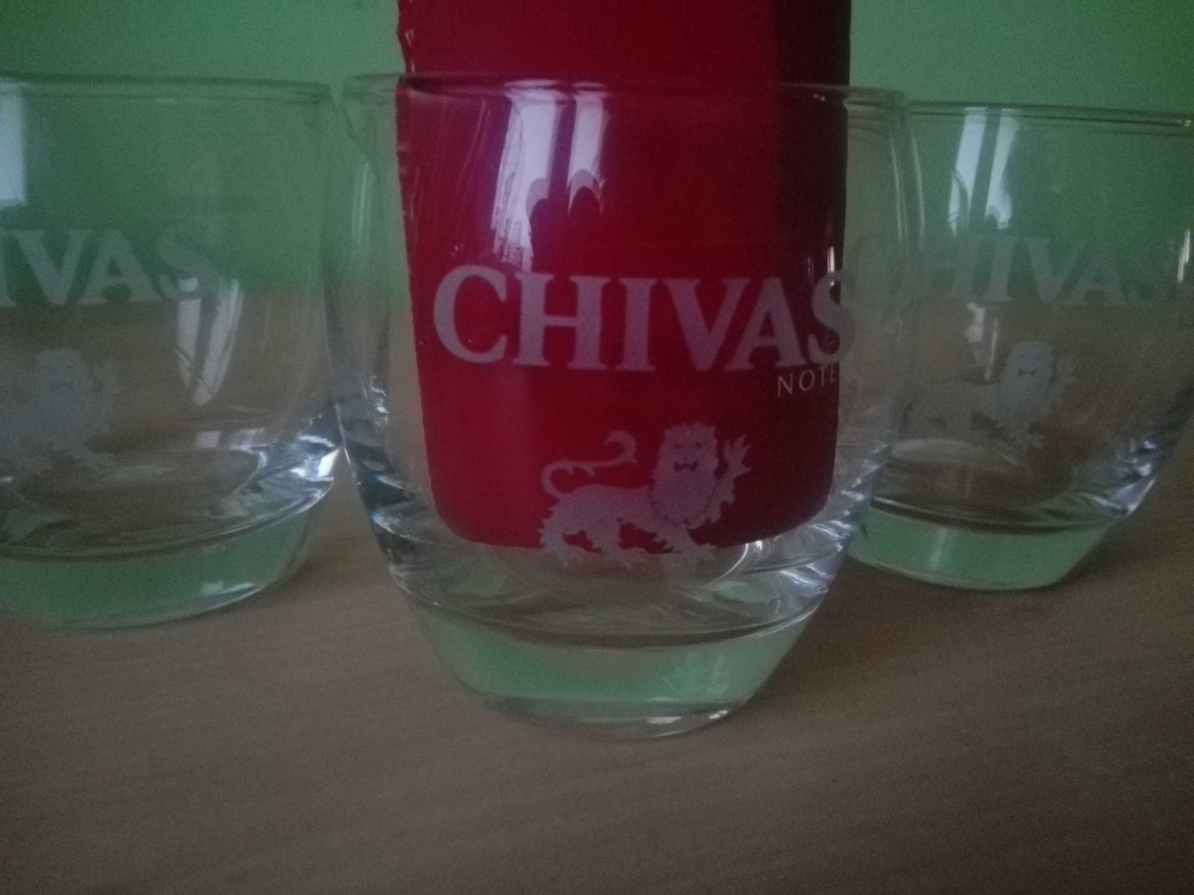 Szklanki do whisky CHIVAS 3 sztuki