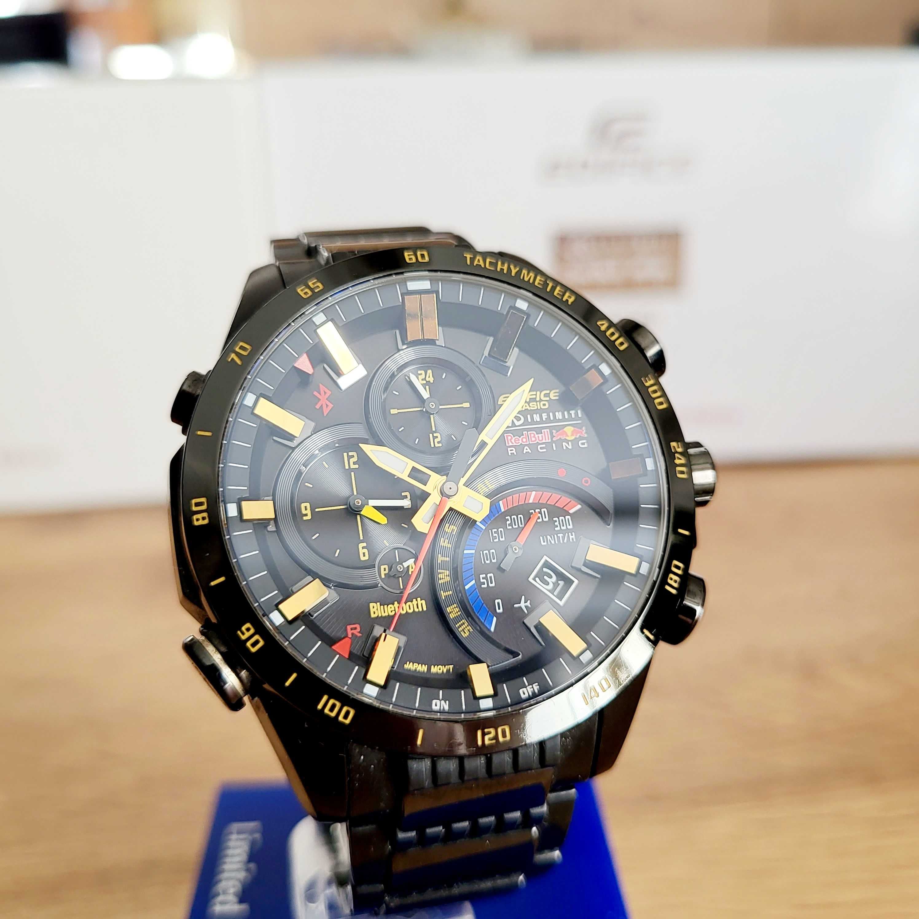 Zegarek Casio Edifice Red Bull Racing Limitowana edycja  EQB-500RBK