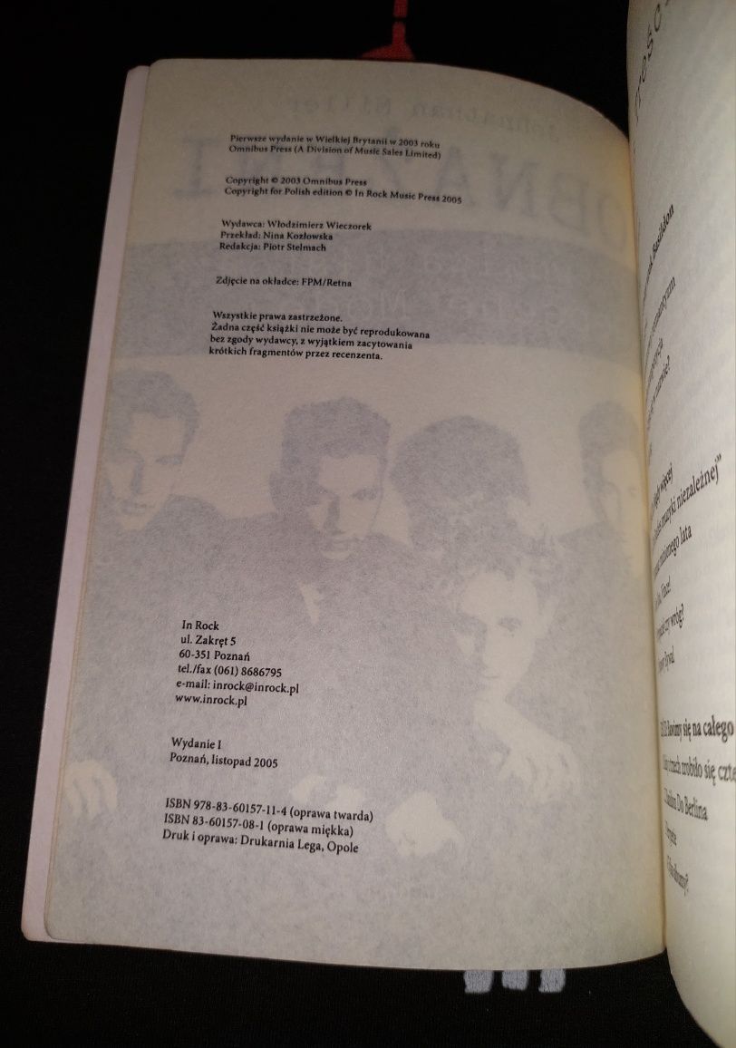 Obnażeni Prawdziwa historia Depeche Mode Johnathan Miller 2005
