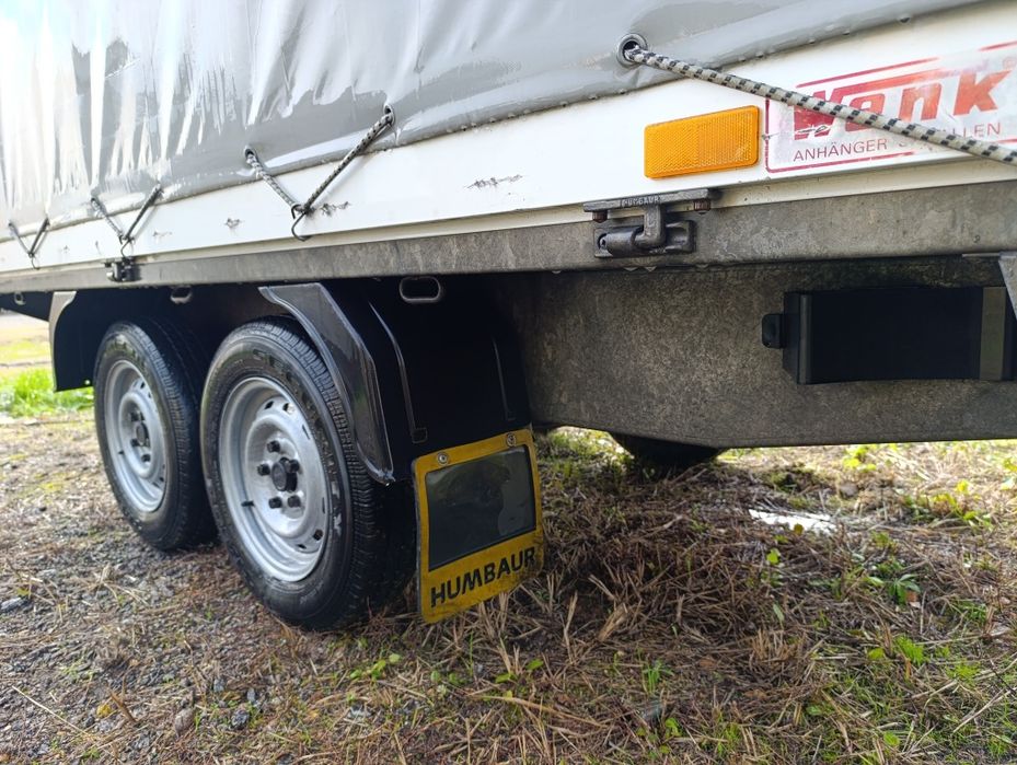 Atrelado reboque Humbaur 2700kg Carga Geral