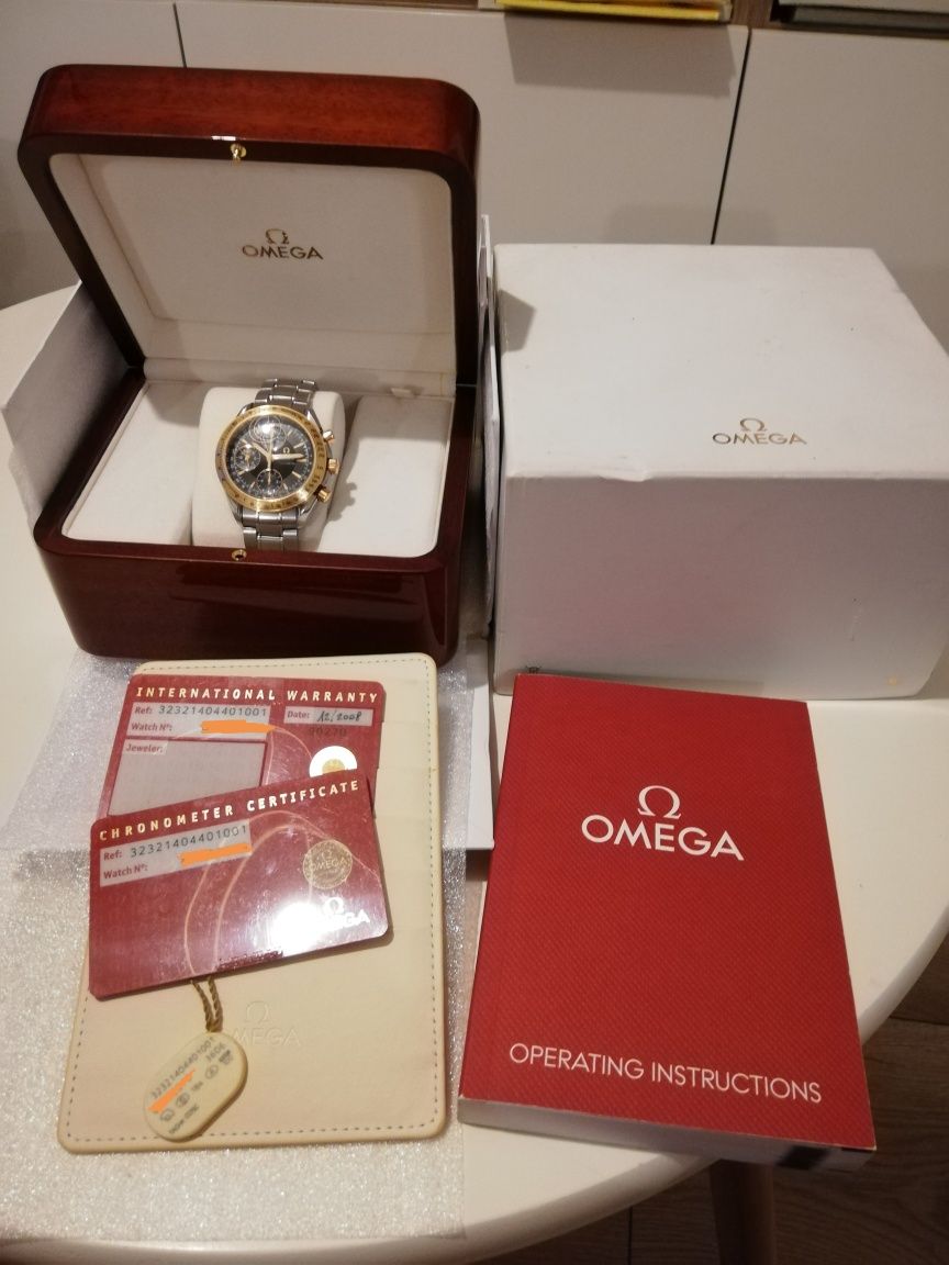 Omega Speedmaster Tripledate, 40mm różowe złoto 18k