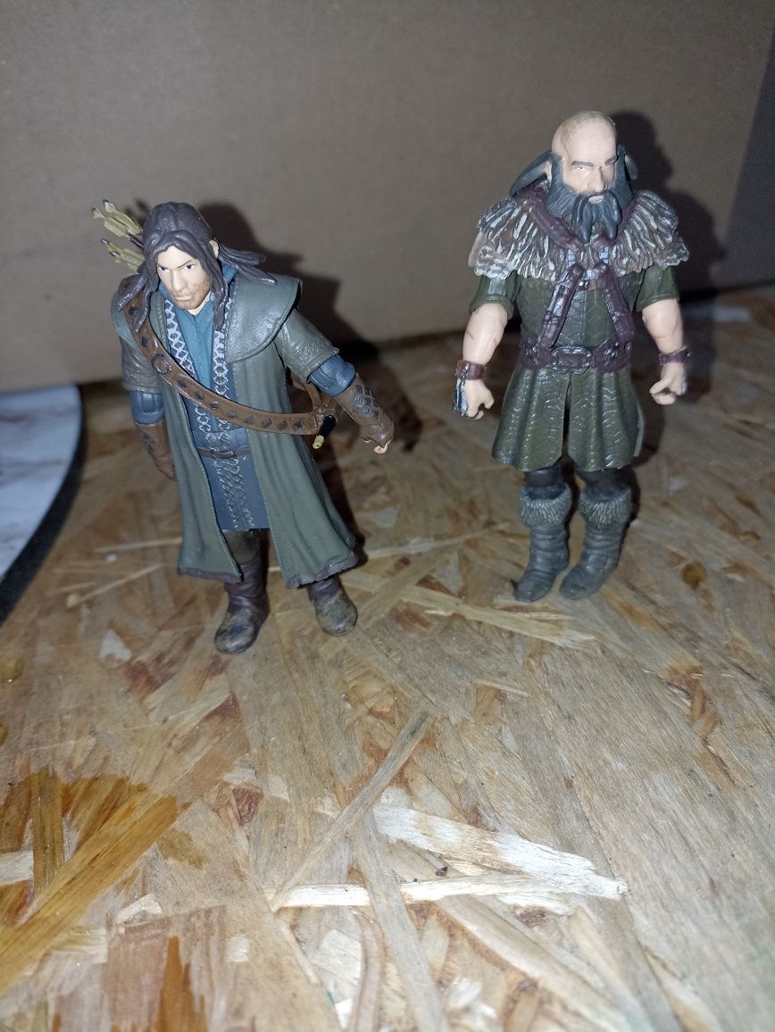 2 luźne figurki krasnoludy z Hobbit spustoszenie Smaug  2014