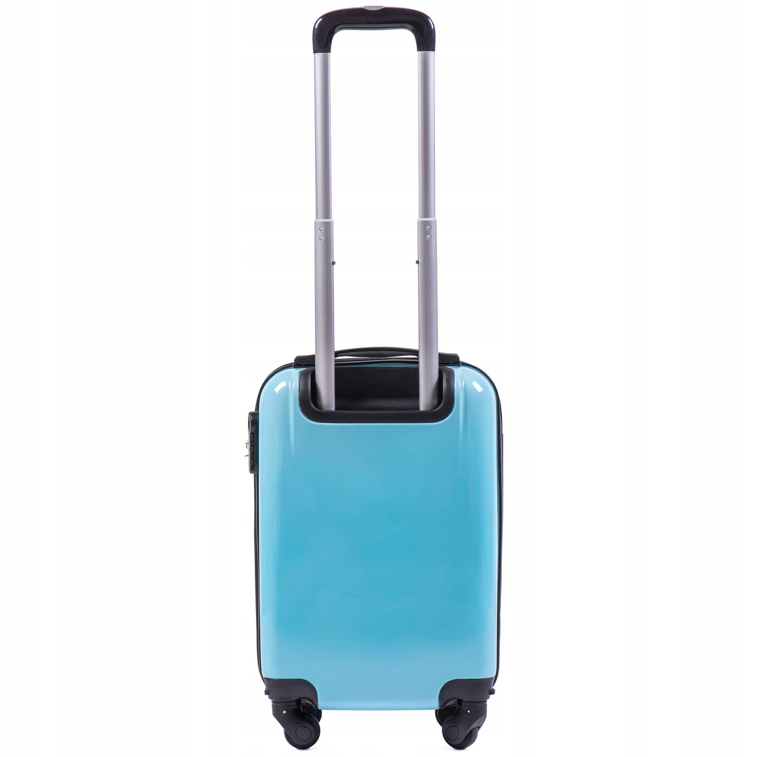 WINGS Walizka Dziecięca XS 28L Kabinowa Twarda 18'' 4 Kółka Samochód