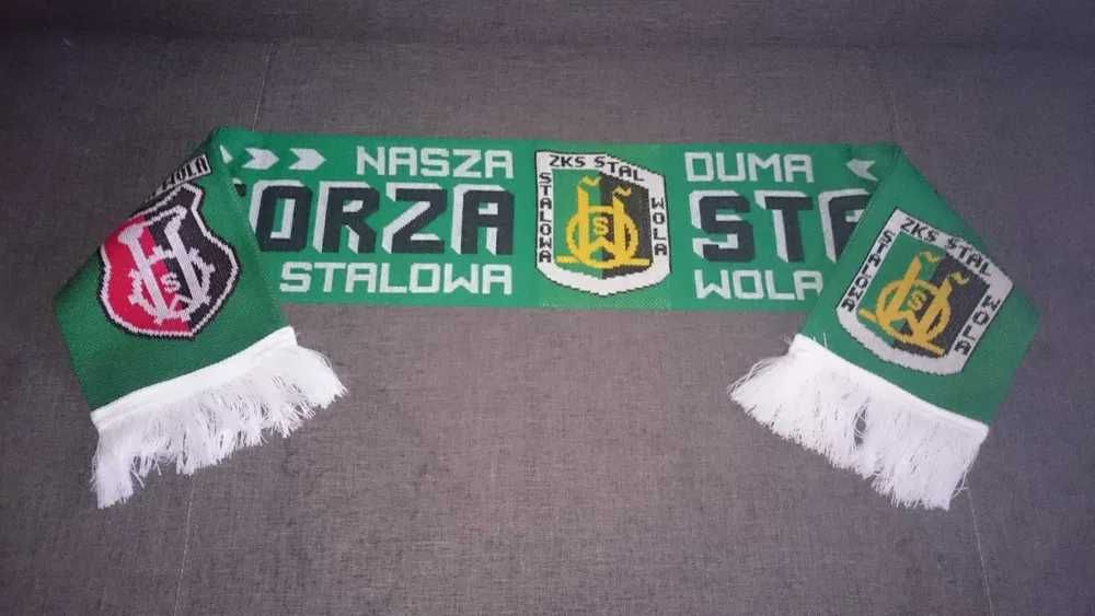 ZKS STAL STALOWA WOLA !! Szalik szal piłkarski sportowy