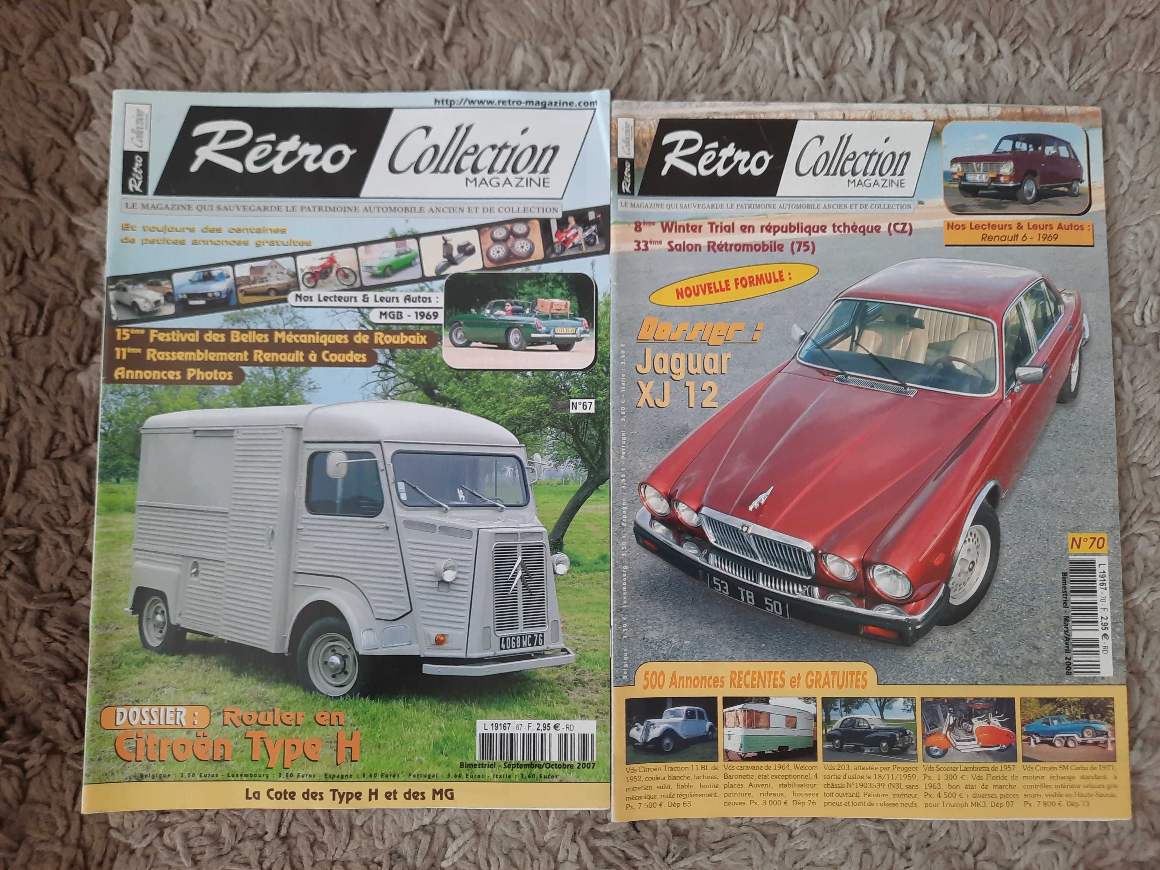 Retro Collection Magazine- 2 numery magazynu motoryzacyjnego