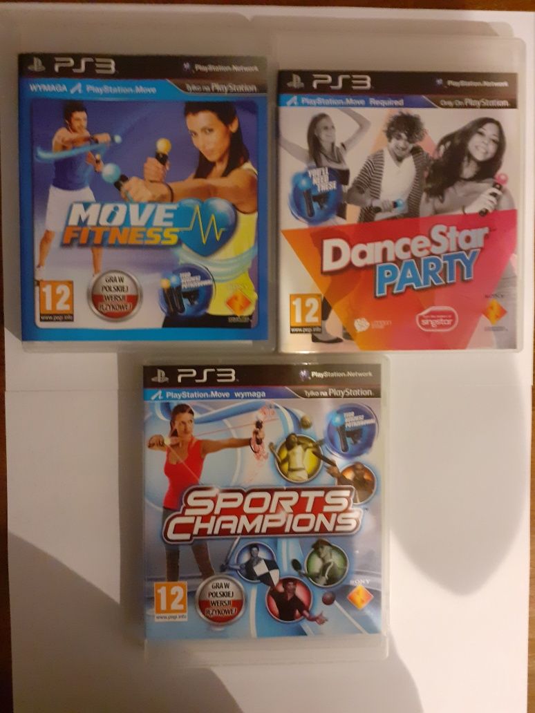 Move Fitness PS3 oraz Sport Champions PS3