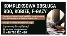 BDO wnioski, sprawozdania, ewidencja. KOBIZE, F-GAZY
