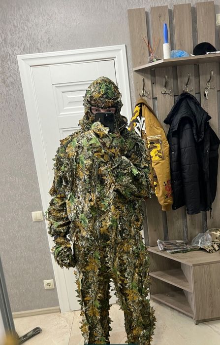 Маскировочный костюм Mil-Tec "Herbstblätter" ОПТ кікімора маскувальний
