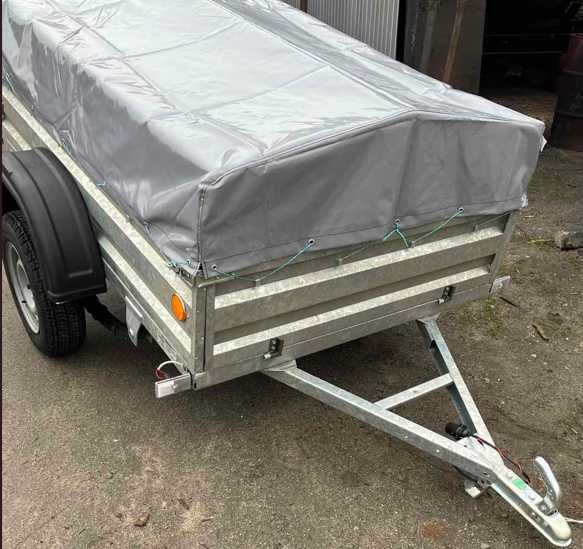 Оцинкований підсиленний причiп від виробника. Доставкатрозтермінування