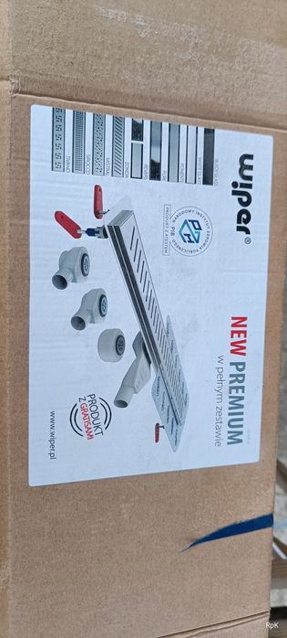 Odpływ liniowy Wiper 100 cm Premium Pure