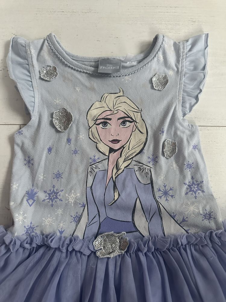 Sukienka Elsa Kraina Lodu 110/116