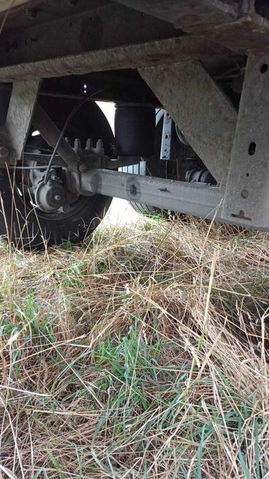 Osie naczepy bpw mercedes