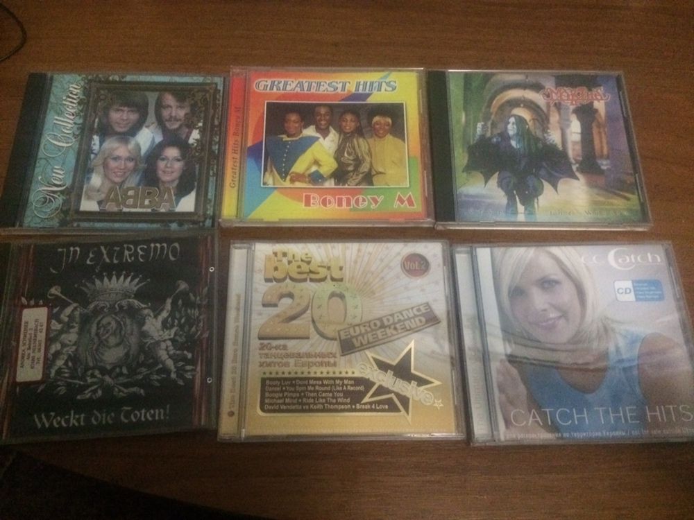 Продам Cd audio диски с музыкой.