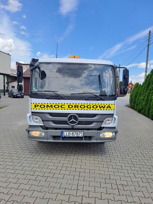 MERCEDES ATEGO 1218 Laweta Pomoc Drogowa Nowa Zabudowa Wyciągarka