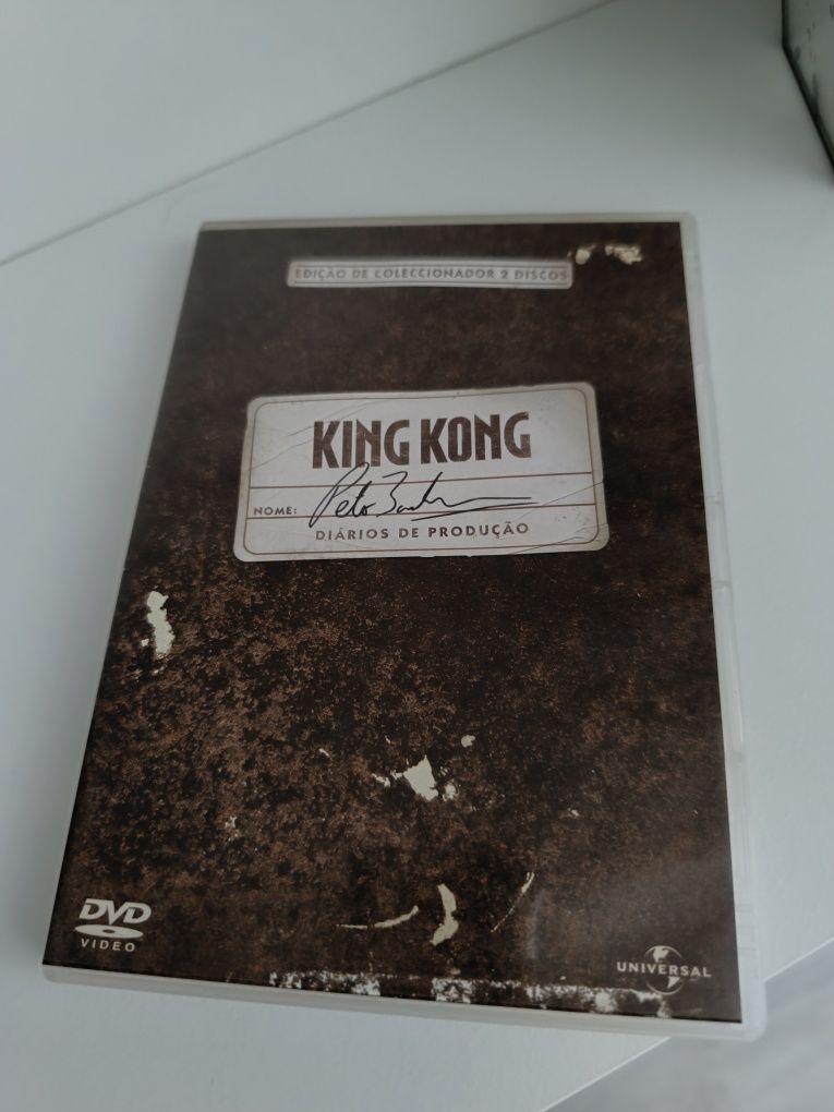 Vendo DVD King Kong : Diários de Produção