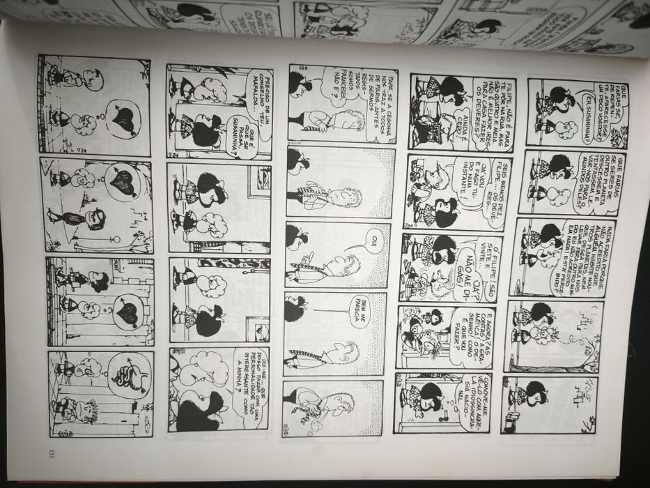 Livro BD toda a Mafalda