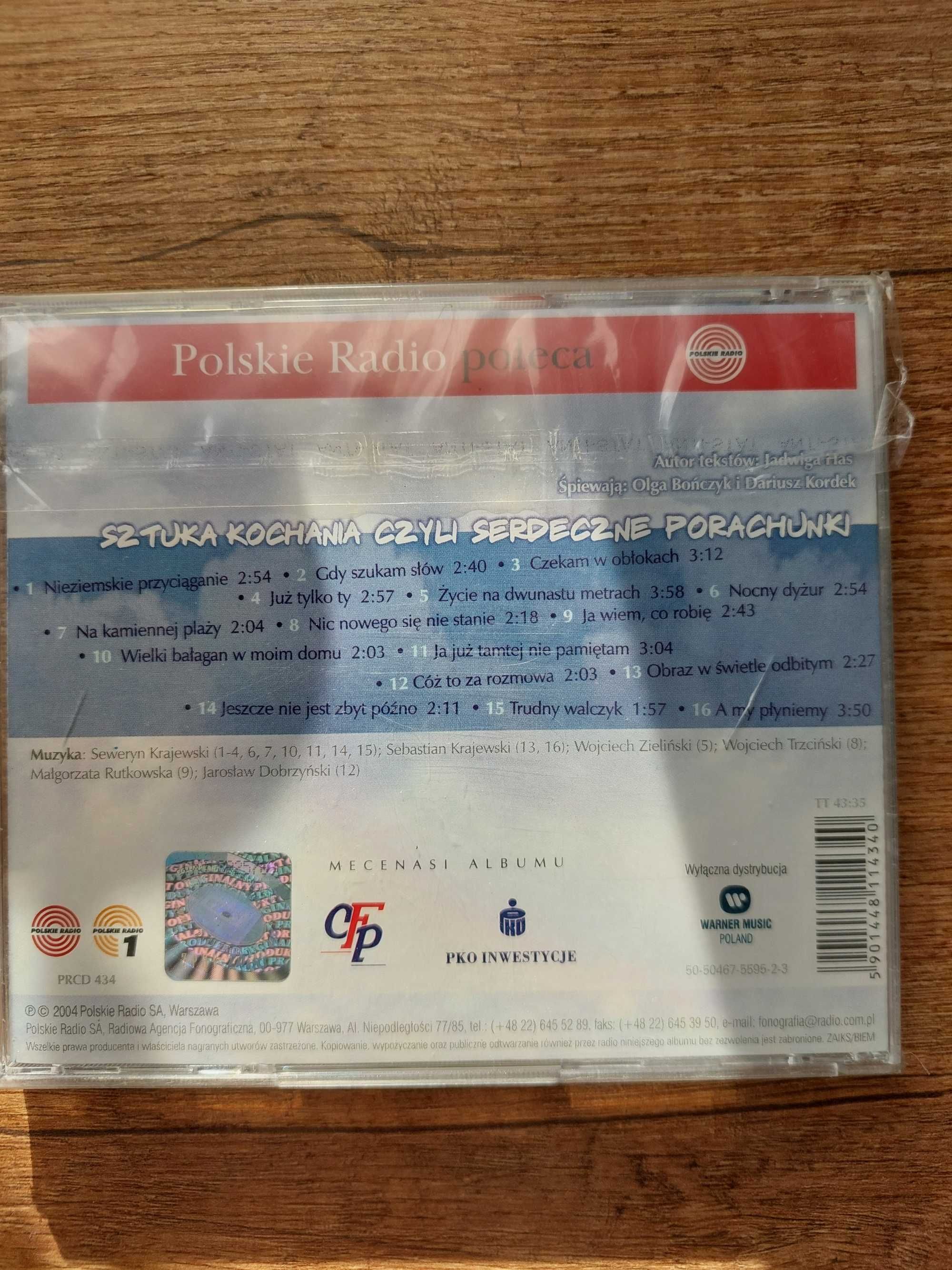 Cd Sztuka kochania czyli serdeczne porachunki D. Kordek O. Bończyk