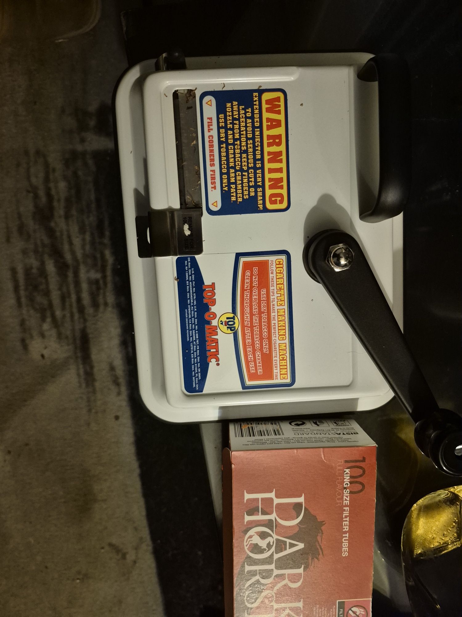 Máquina de fazer cigarros