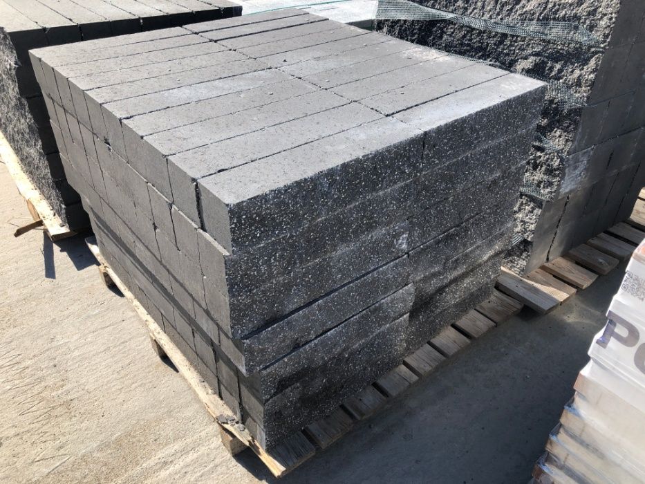 WYPRZEDAŻ Palisada łupana Split LIBET grafit 90 cm