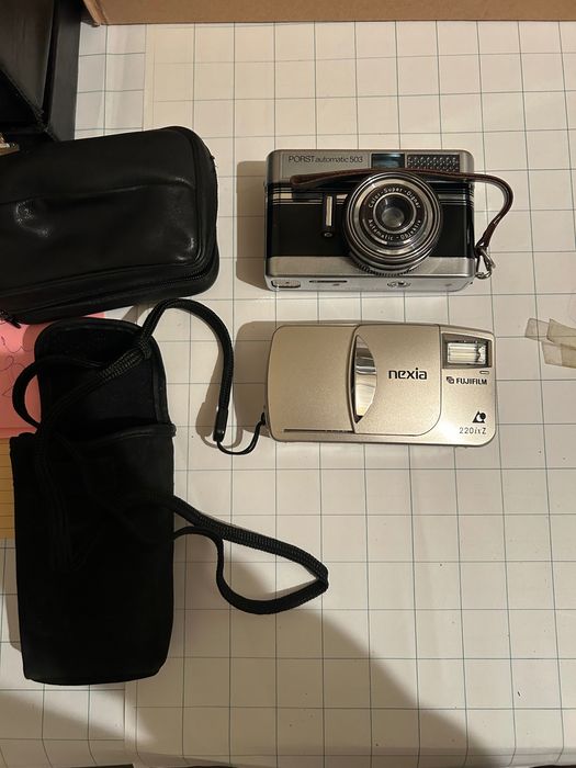 Zestaw aparatów analogowych CANON T70. + walizka