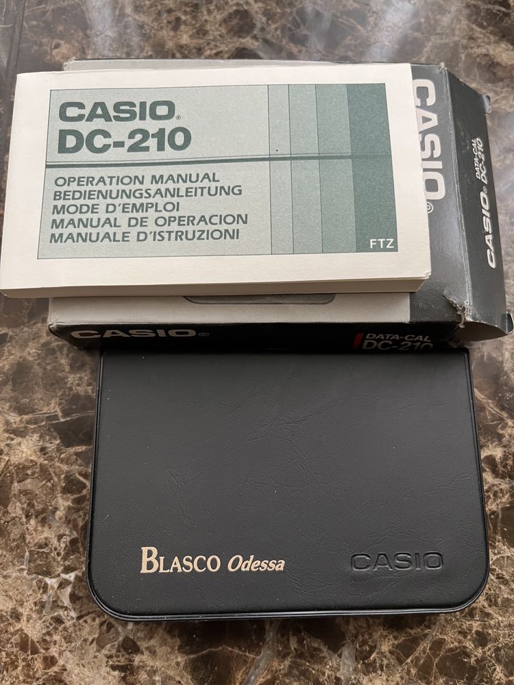 электронная записная книжка Casio