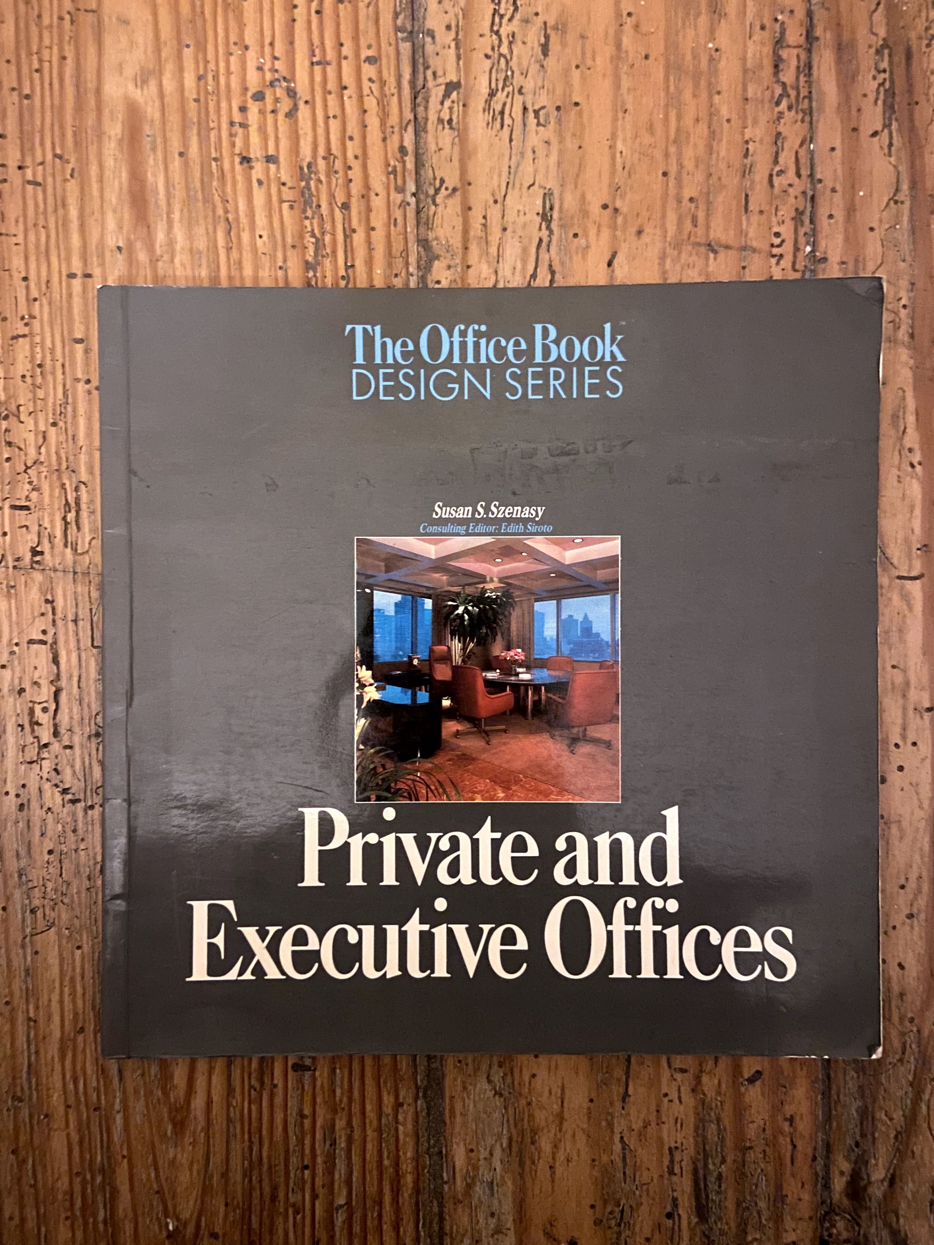 Private and Executive Offices (Book Design) by Susan Szenasy 1984