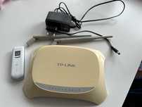 ROUTER TP-LINK TL-MR3420 i modem HUAWEI E3276 cały zestaw wysylka