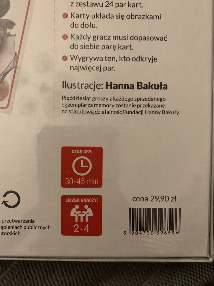 Nowe puzzle memory Hanna Bakuła