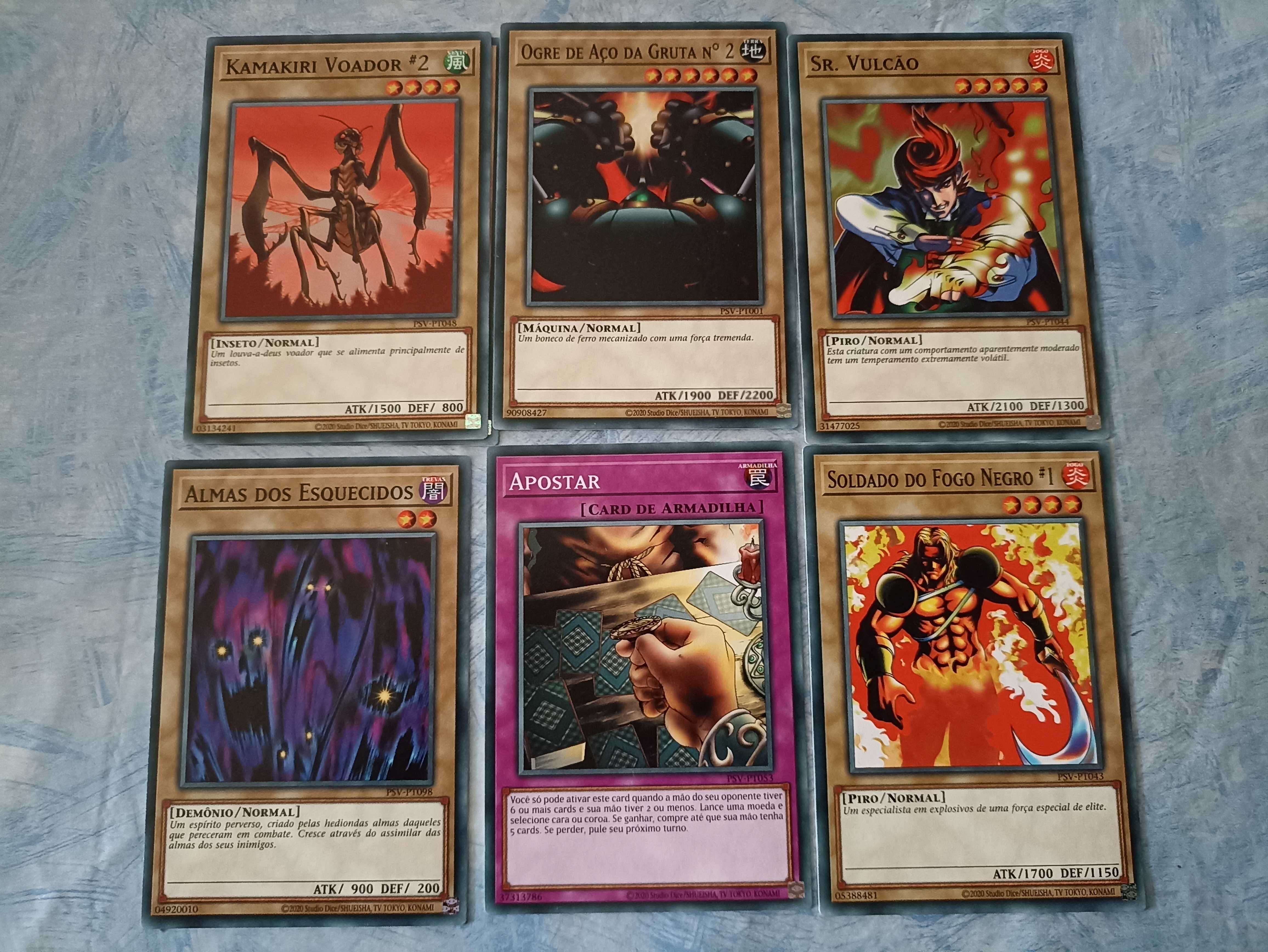 72 Cartas Yu-Gi-Oh! (Comuns)