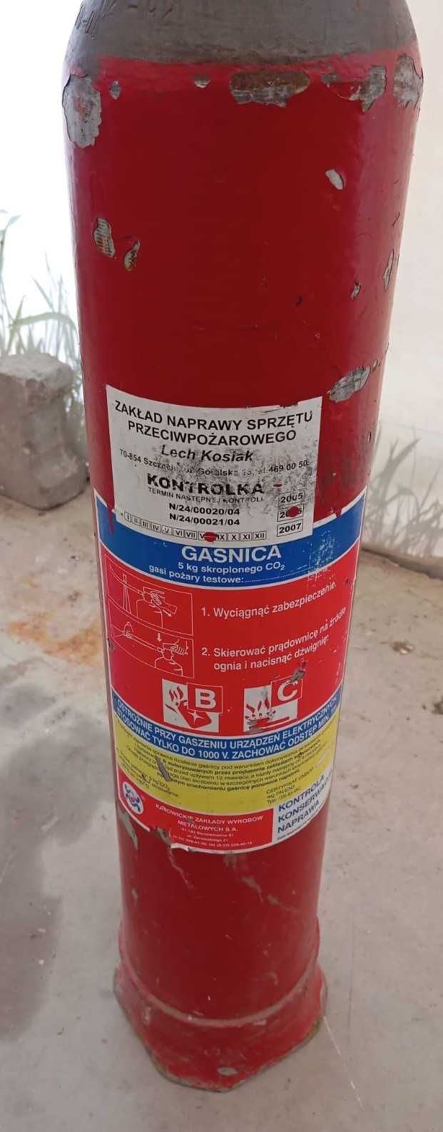 Gaśnica śniegowa CO2 5KG pusta