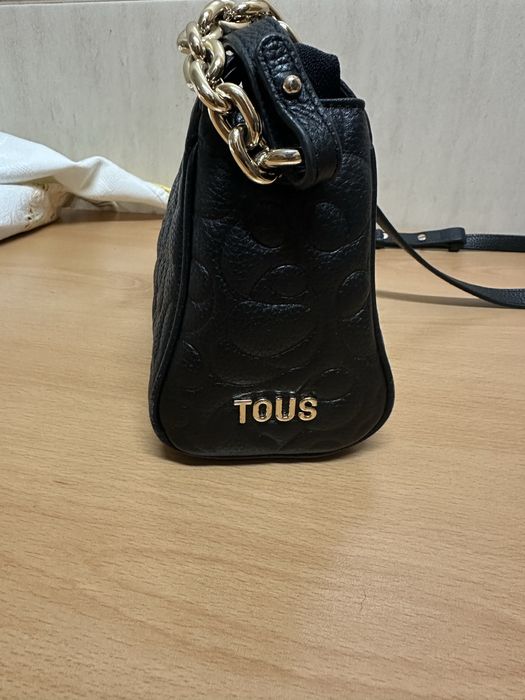 Conjunto Tous em pele - Pouco uso