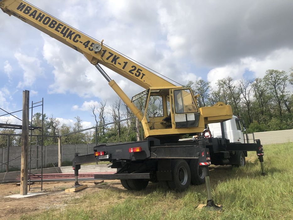 Послуги автокрана готівкова/безготівкова оплата