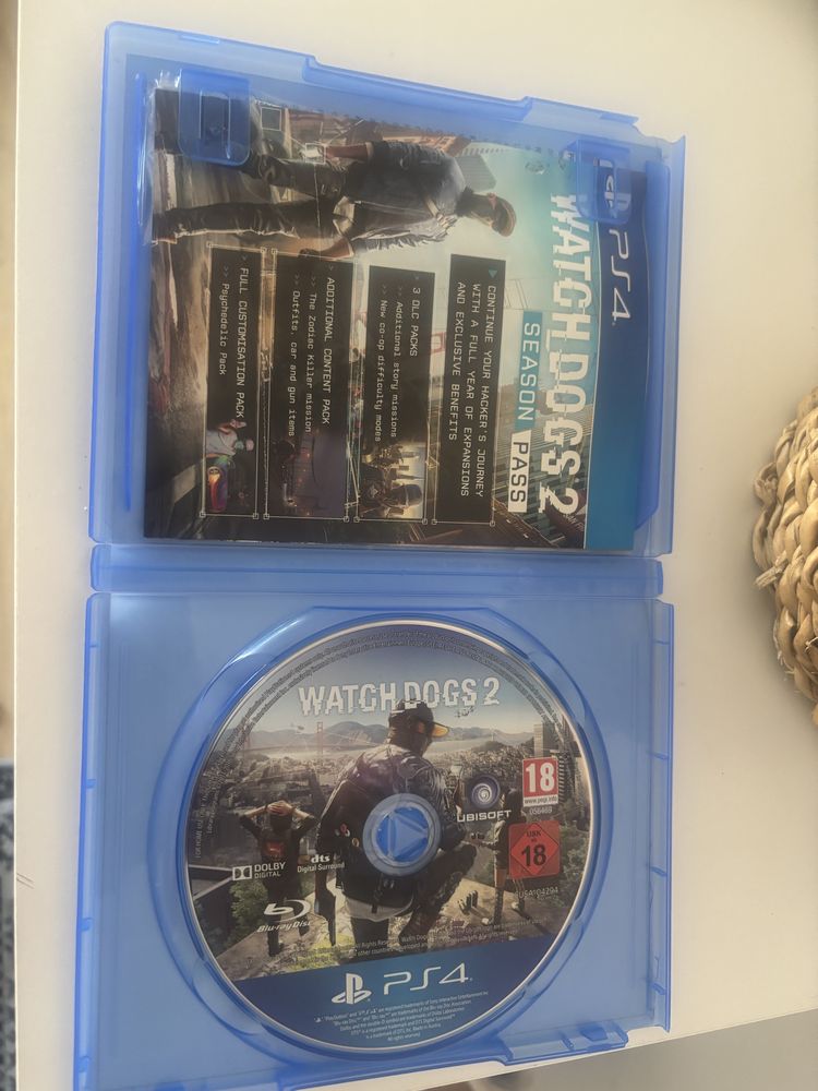 Watch dogs 2, jogo ps4 , novo !!
