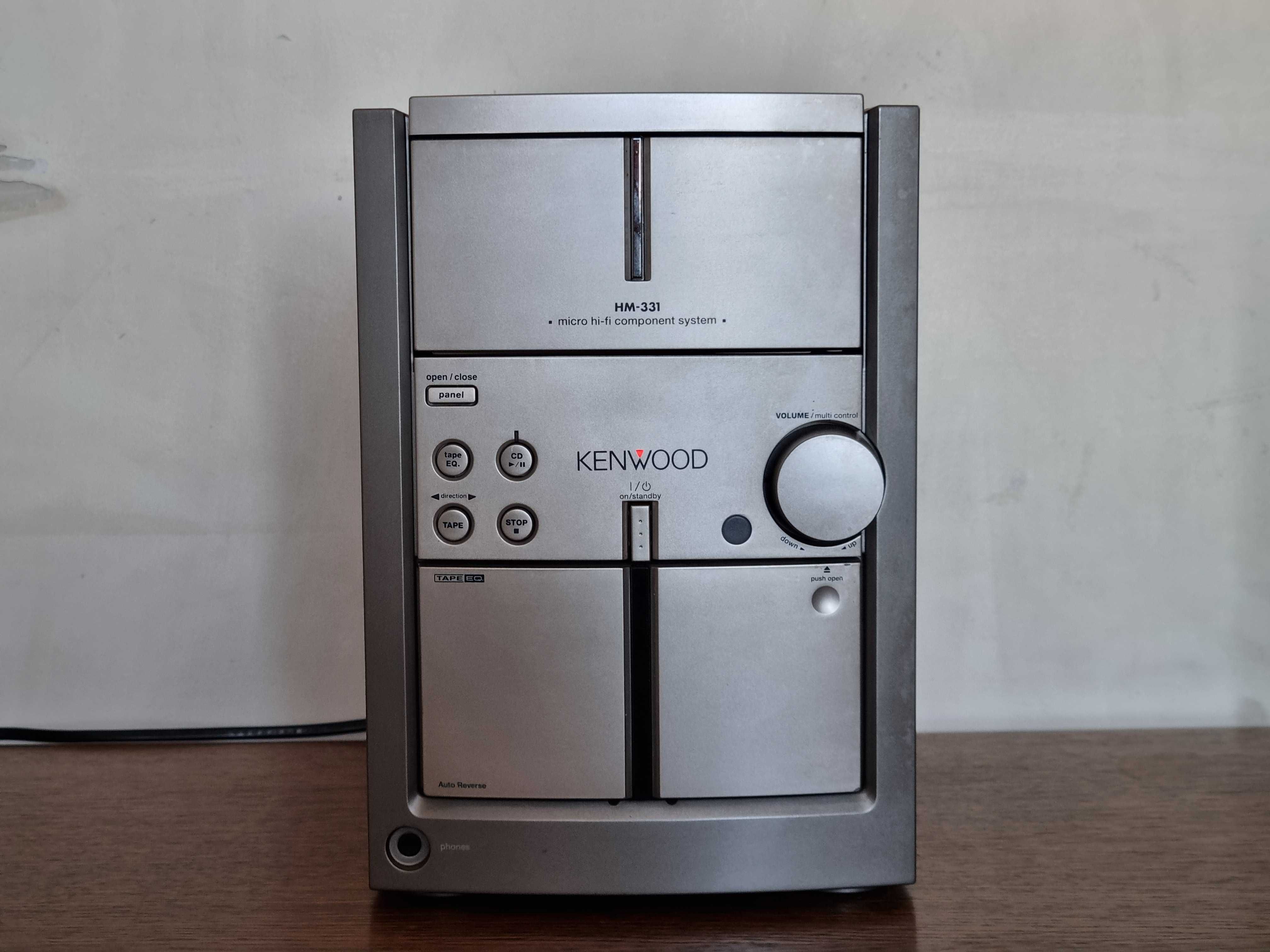 Wieża KENWOOD + 2 głośniki KENWOOD vintage