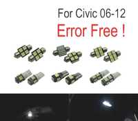 KIT COMPLETO 8 LAMPADAS LED INTERIOR PARA HONDA CIVIC 06-12