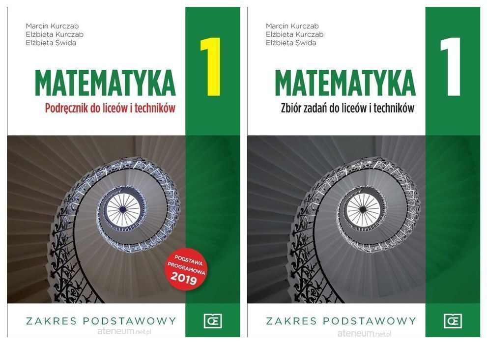 *NOWE* Matematyka 1 Zbiór zadań + Podręcznik Zakres Podstawowy PAZDRO