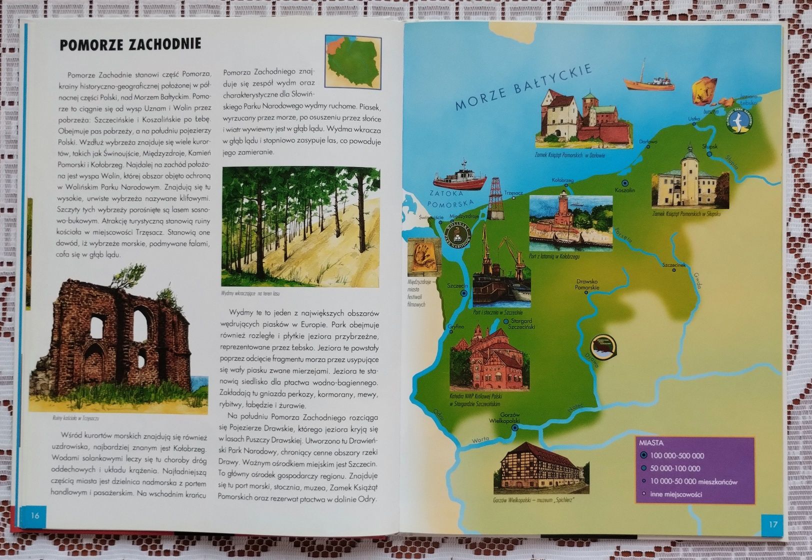 Książka Ilustrowany Atlas Polski