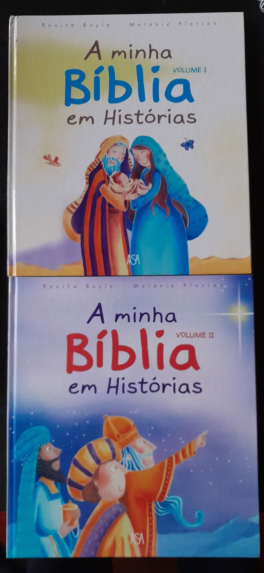 A minha Bíblia em Histórias - vol I e II
