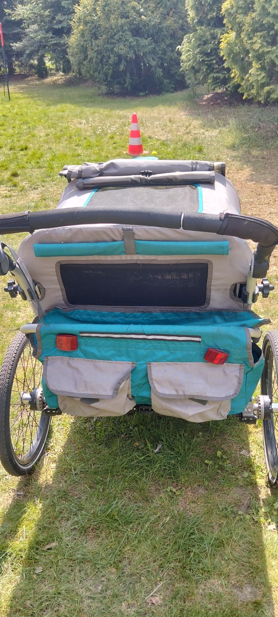 Qeridoo speedkid2 Przyczepka rowerowa Wózek biegowy