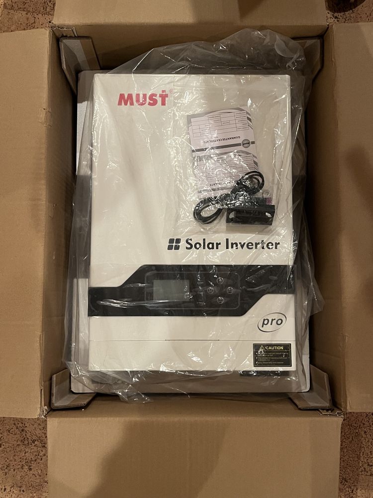 Комплект Інвертор Must PV-18 3024Pro 24v3kv/6kv +Батарея 24/100ah2,8кв