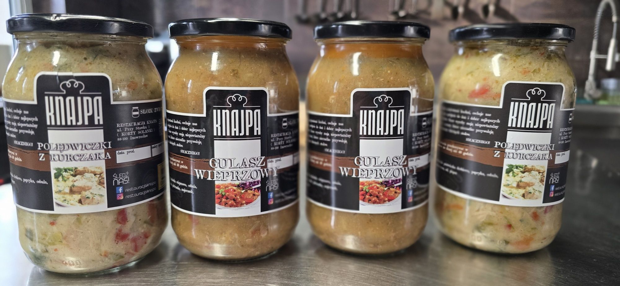 Przetwory 900 ml Restauracja Knajpa Inowrocław